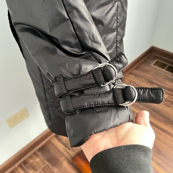 Martin Margiela black double breasted shiny trench coat size 6 - Picture 10 of 17